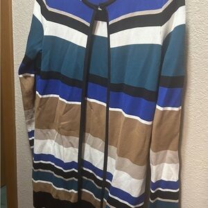 Calvin Klein Multicolor Striped Cardigan